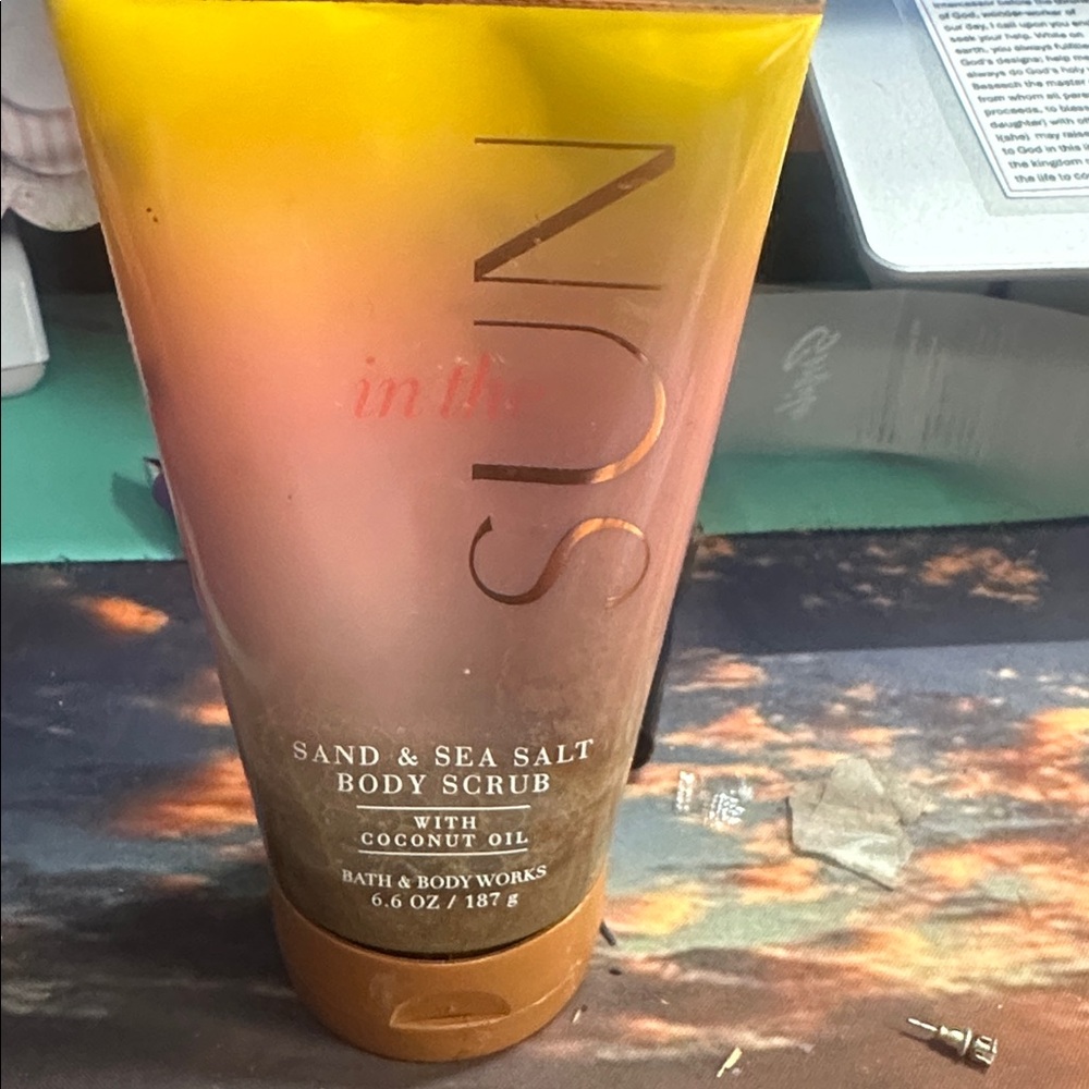 In the sun body scrub